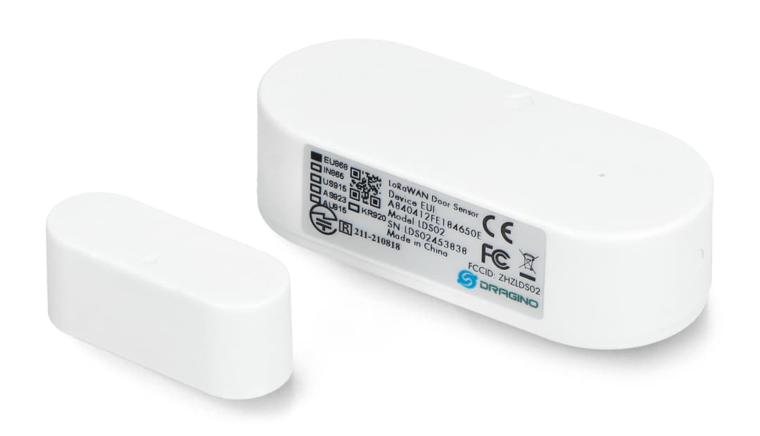 The Dragino LDS02 Open & Close sensor.