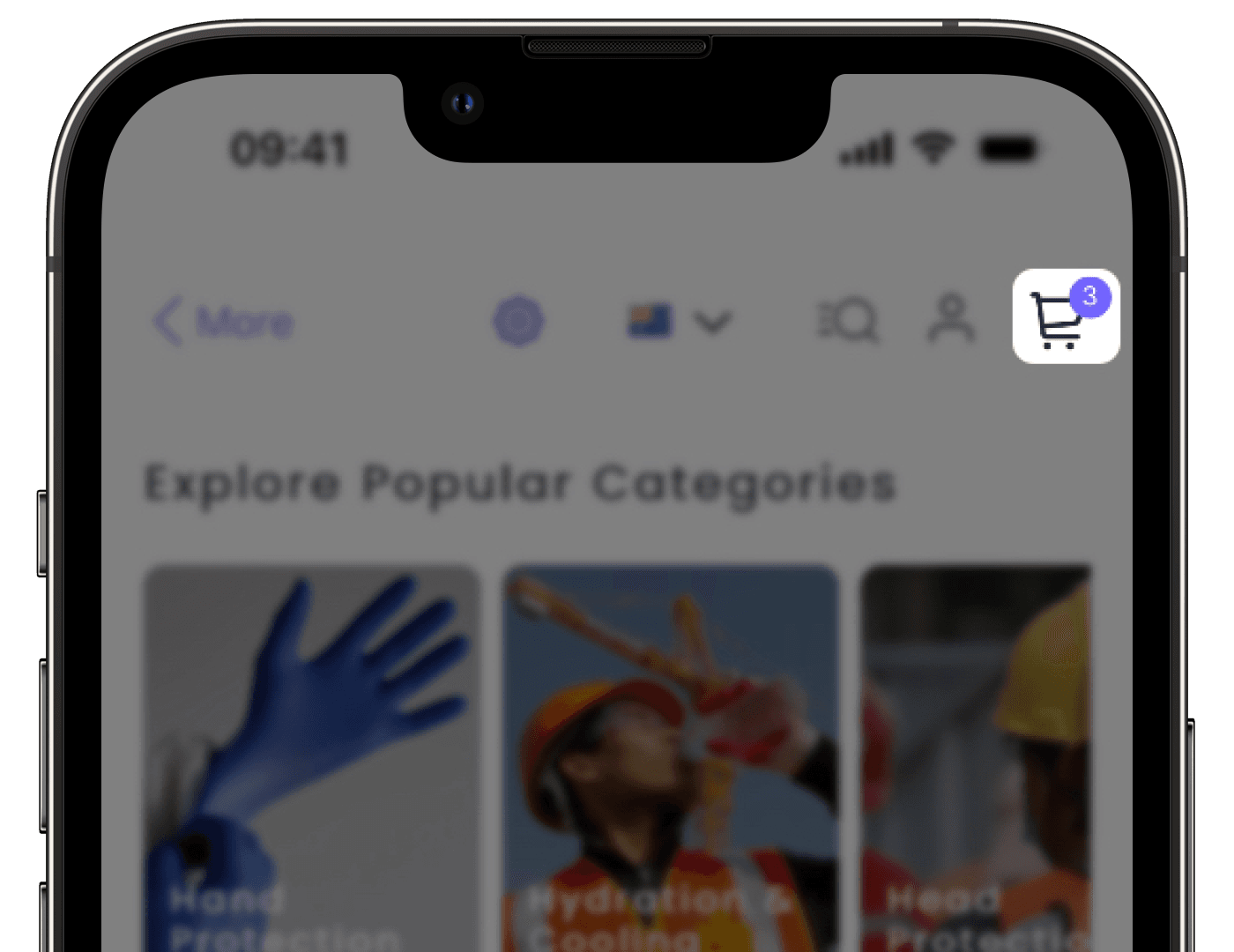 Checkout items from your cart in Marketplace via the mobile app.